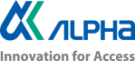 ALPHAロゴ